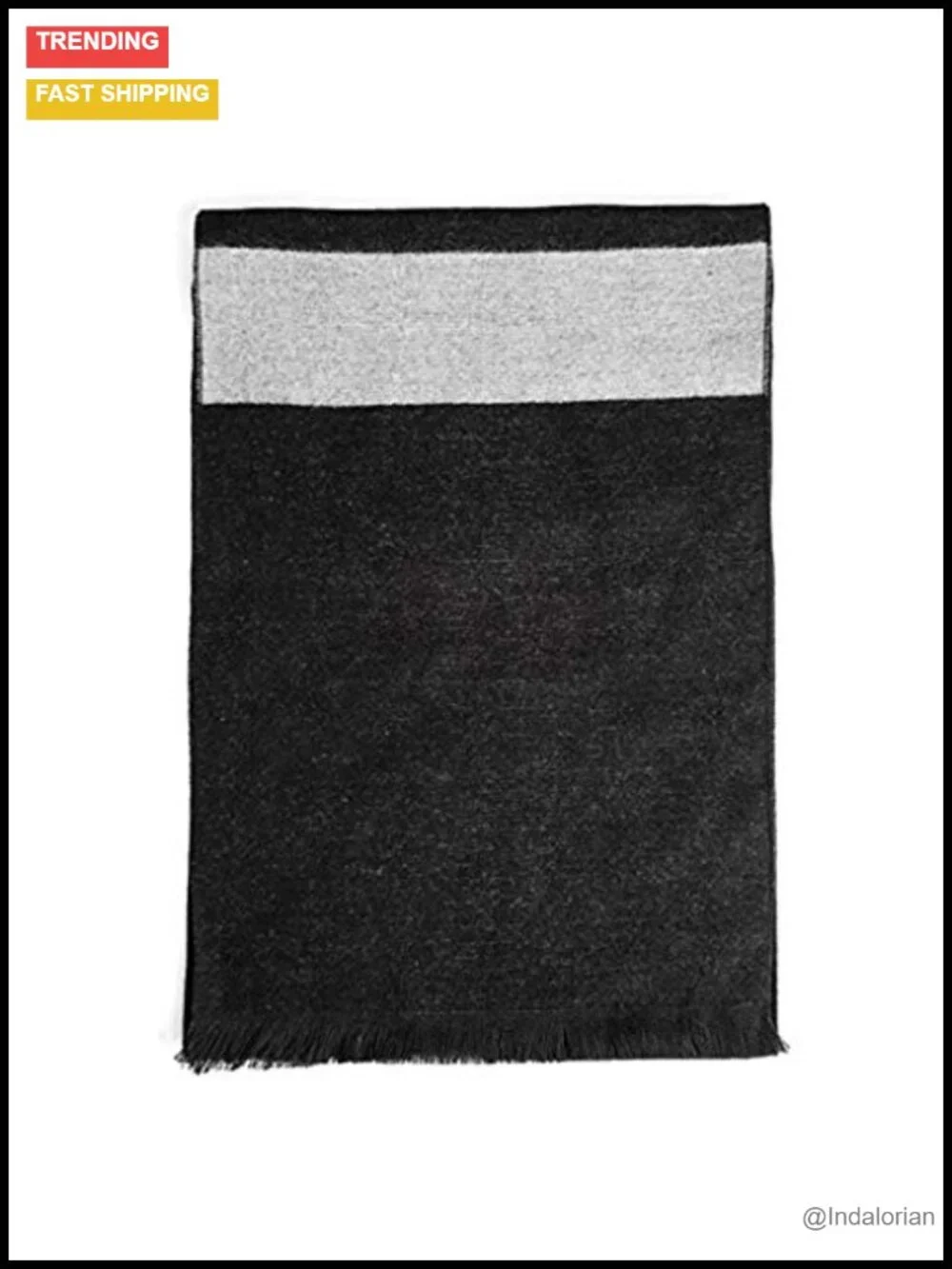 Warm Winter Plaid Scarf Acrylic Men's Fashion Scarf